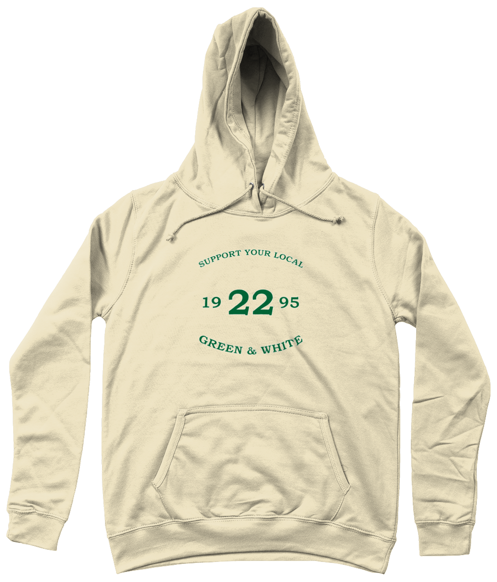 Dames Hoodie Support-Tekst-1995