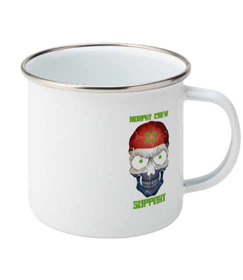 Enamel mug Support-Skull