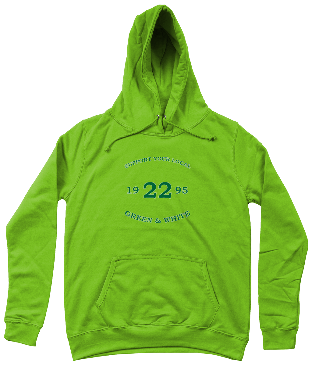 Dames Hoodie Support-Tekst-1995