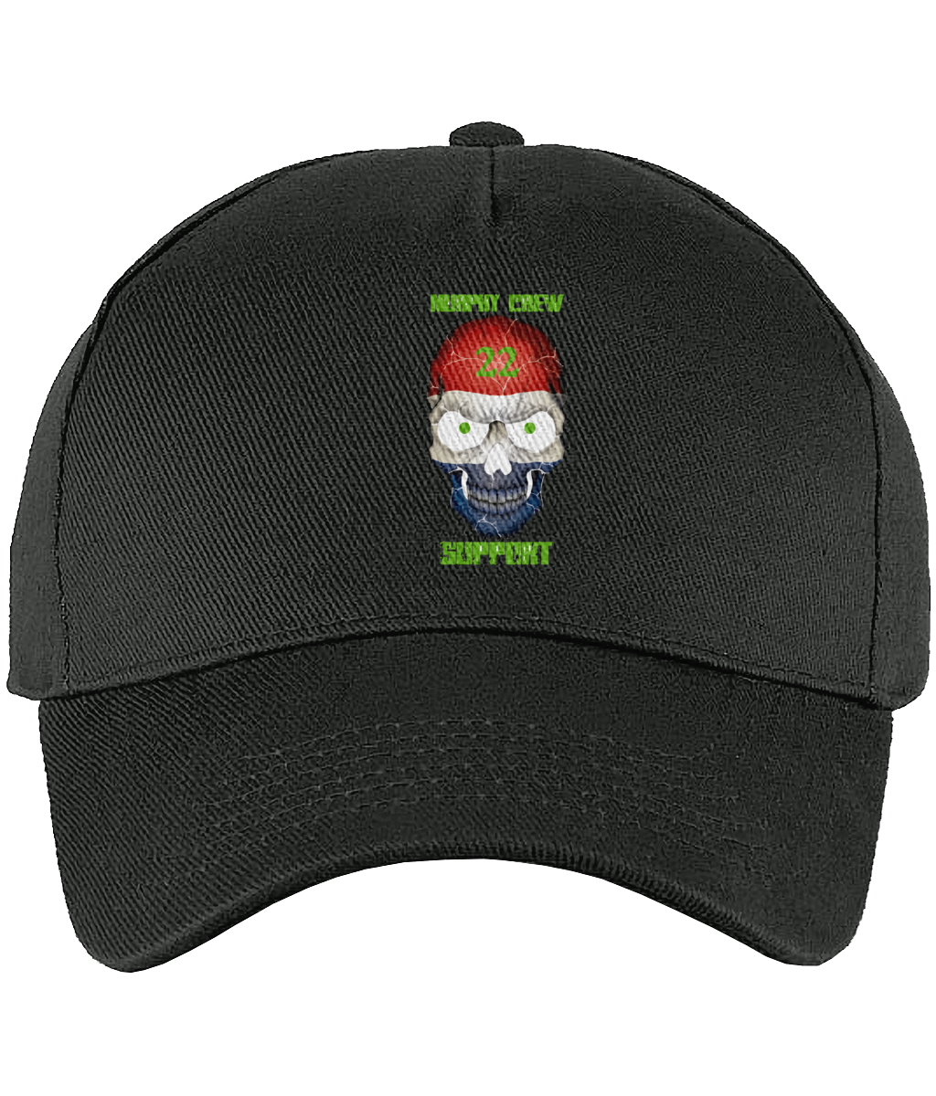 Ultimate 5 Panel Cap Support-Skull