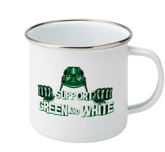 Enamel mug Murphy Pistols